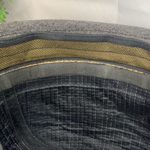 Vintage KANGOL DESIGN English Vagabond Fedora wool hat size Medium - Picture 15 of 17